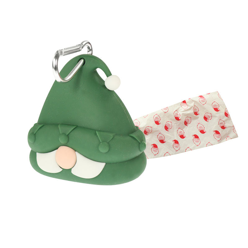 Dispenser porta sacchetti di Babbo Natale Record