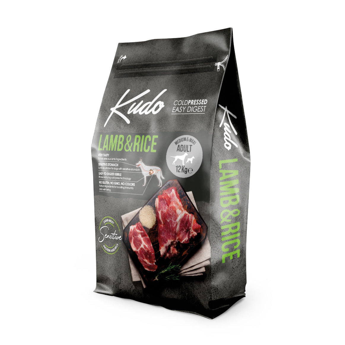Kudo Lamb & Rice Medium & Maxi Adult