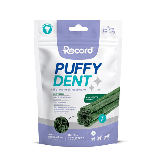Puffy Dent Snack Dentale per cani Record