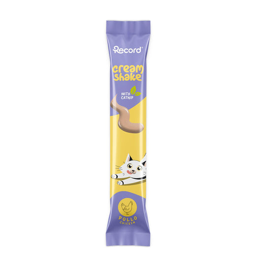 Cream Shake snack per gatti e gattini Record