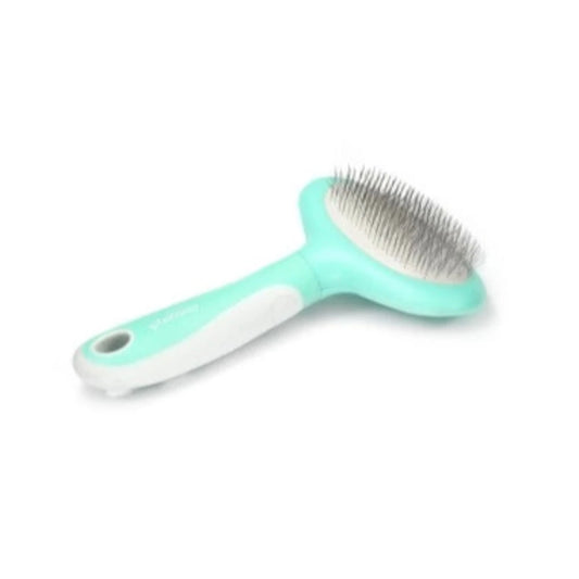 Cardatore per cani e gatti con punte in acciaio inox - petsandthecity-9478cardatore