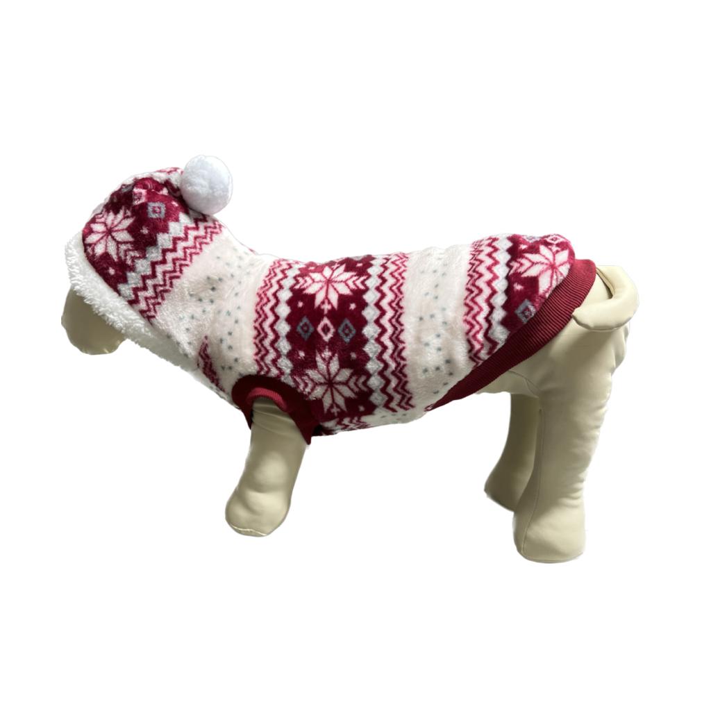 Felpa per cani caldo Natale Record - petsandthecity-9478felpa