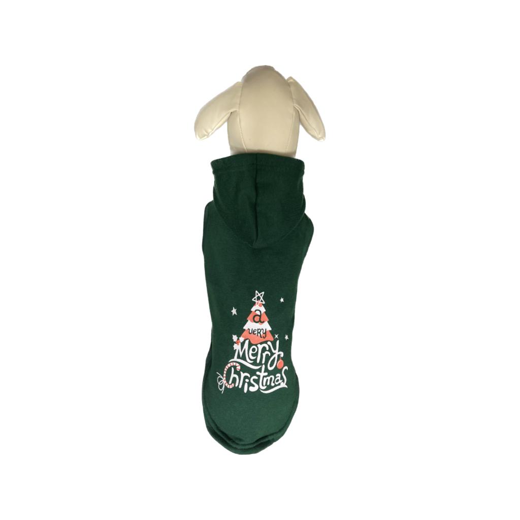 Felpa per cani natalizia Merry Christmas Record - petsandthecity-9478abbigliamento di natale