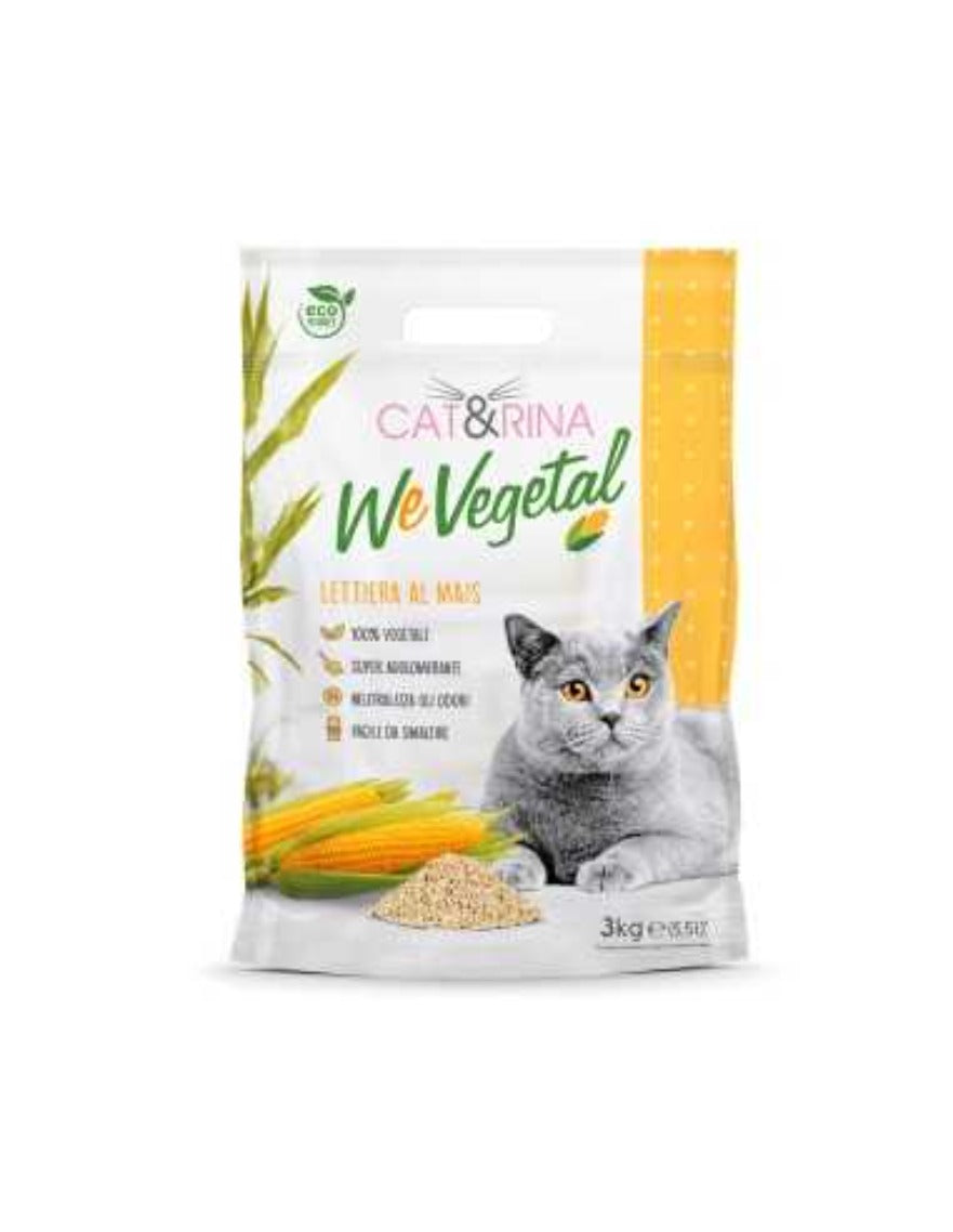Lettiera per gatti We Vegetal ecologica al mais - petsandthecity-9478lettiera