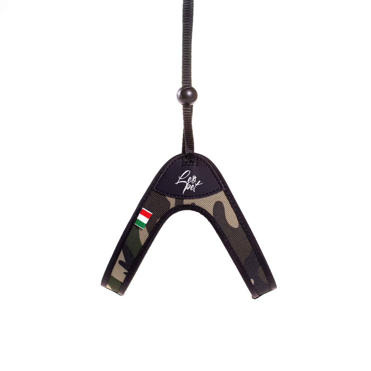 Pettorina per cani fissa in PVC e nylon Leopet