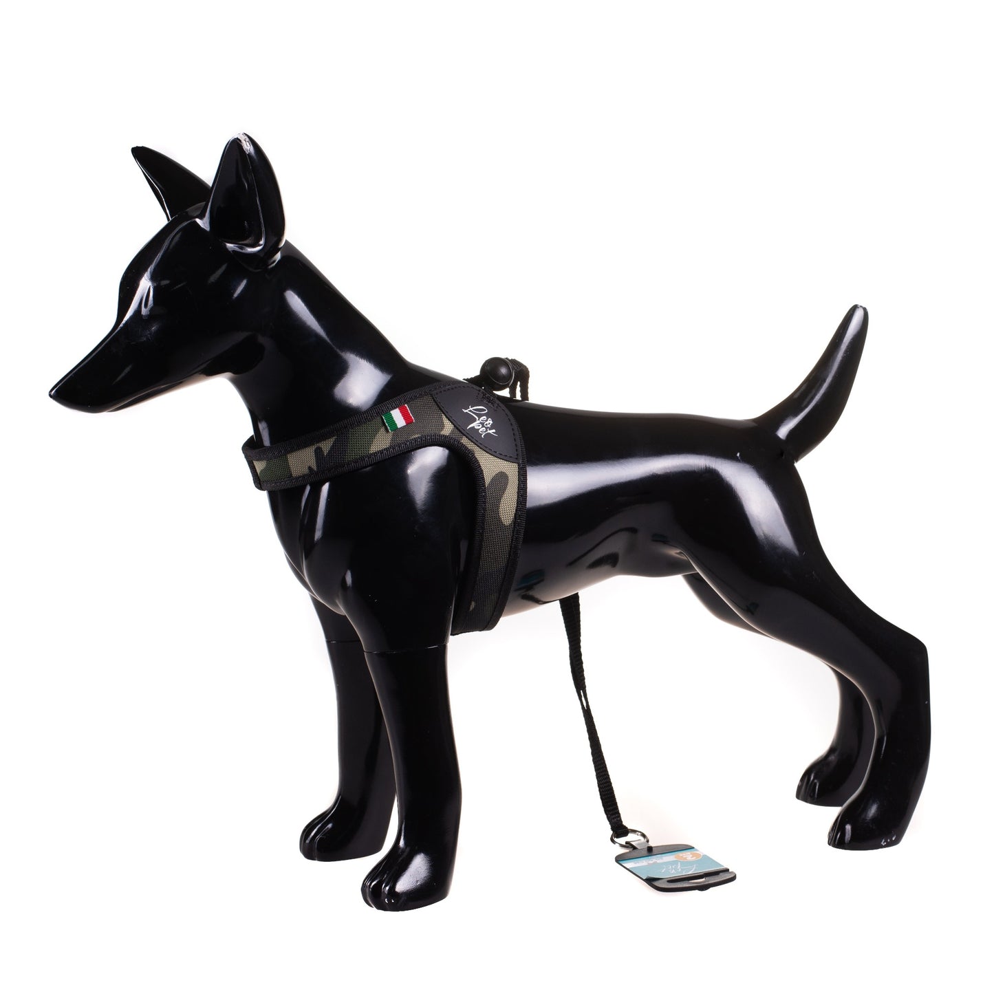 Pettorina per cani fissa in PVC e nylon Leopet - petsandthecity-9478pettorina