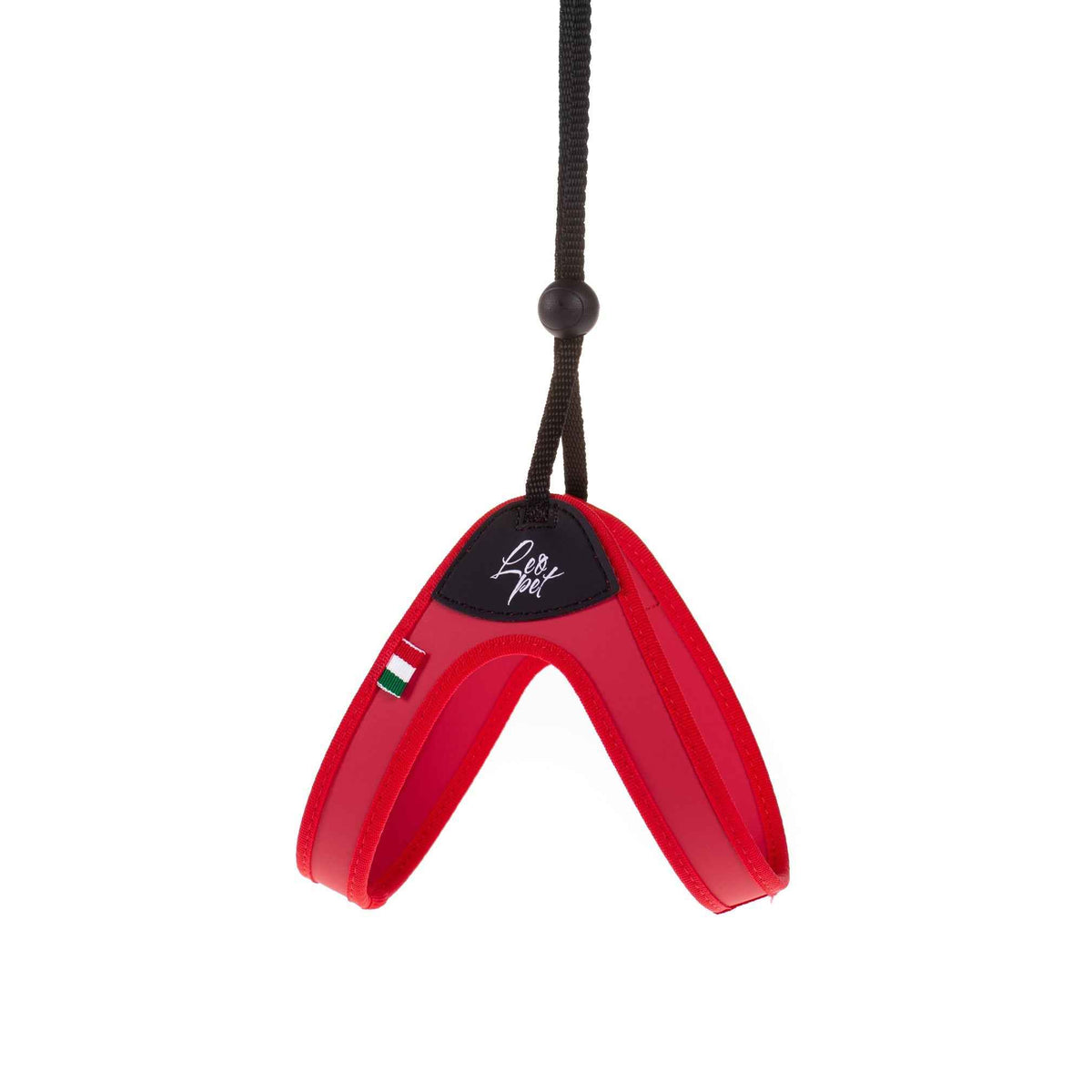 Pettorina per cani fissa in PVC e nylon Leopet