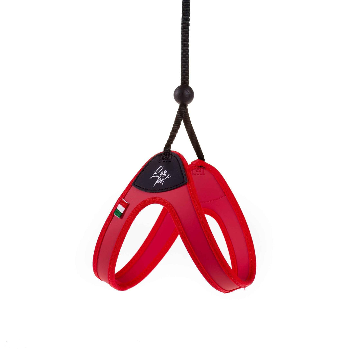 Pettorina per cani fissa in PVC e nylon Leopet