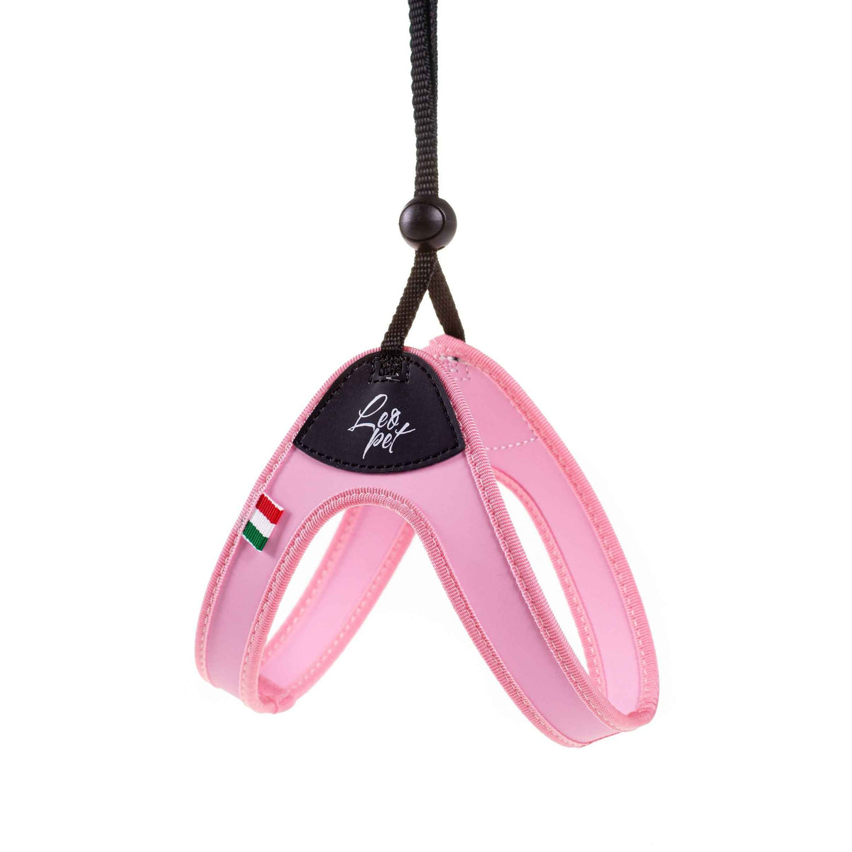 Pettorina per cani fissa in PVC e nylon Leopet