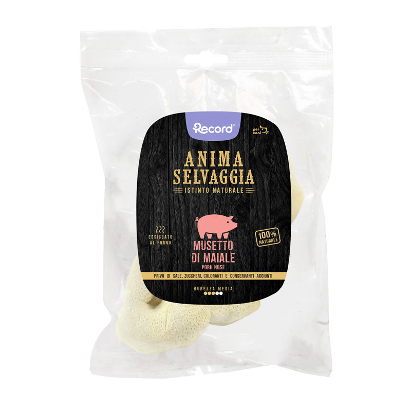 Snack Barf per cani Musetto di Maiale Anima Selvaggia - petsandthecity-9478Snack