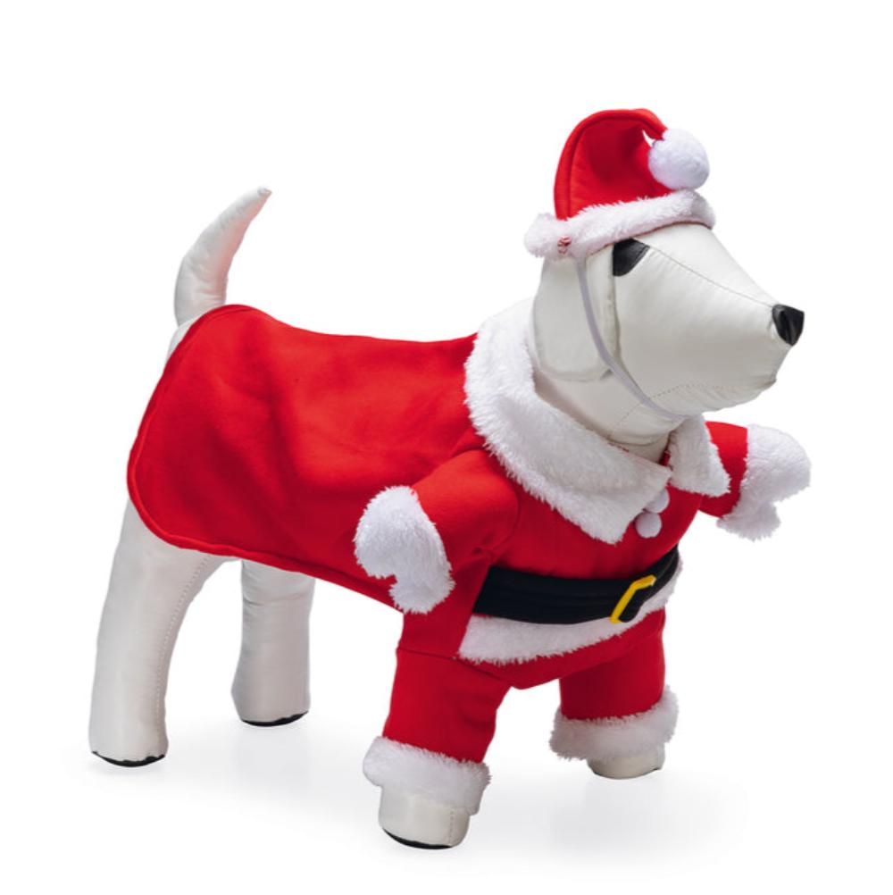 Vestito di Babbo Natale per cani Beeztees