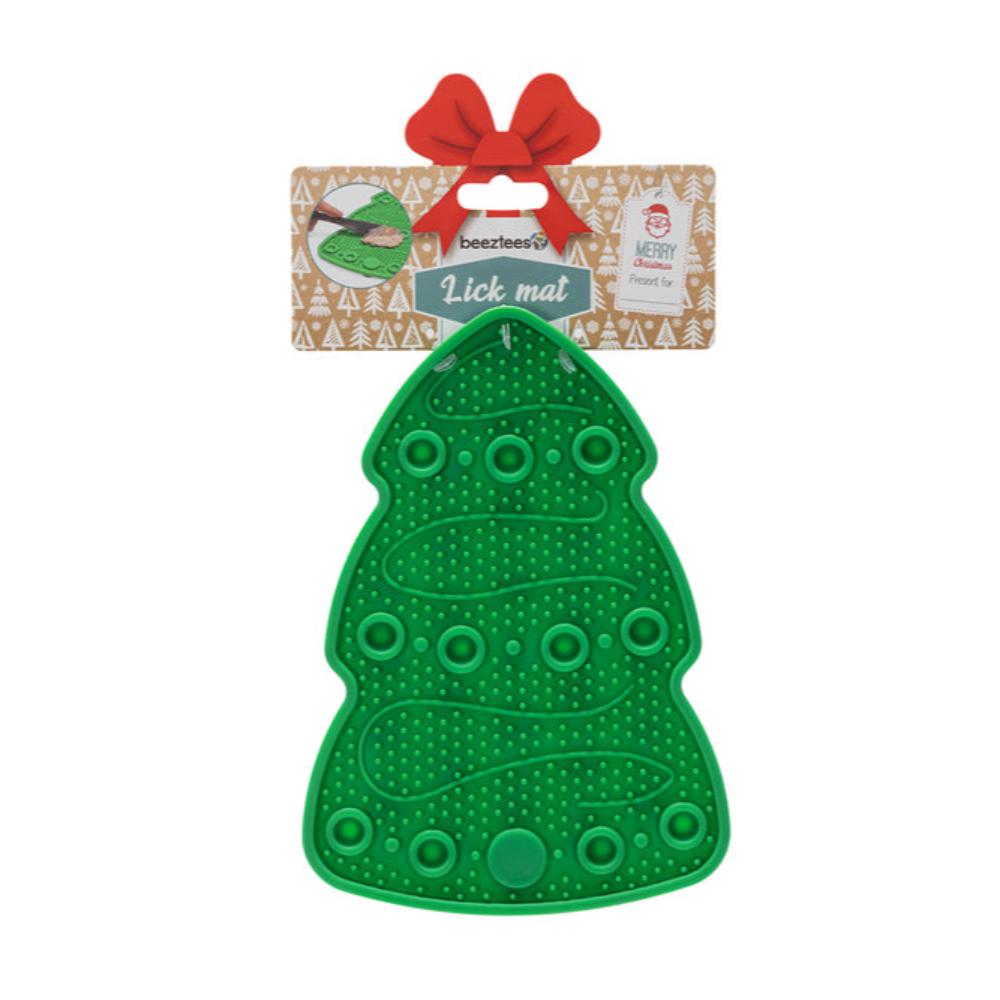 Lick-mat per cani Albero di Natale Beeztees