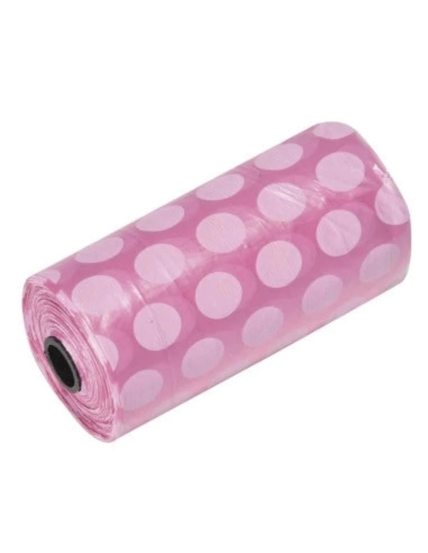rotolo Paris rosa a pois