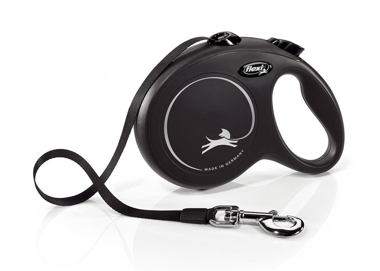 Guinzaglio per cani avvolgibile Flexi New Classic XS 3m fettuccia - petsandthecity-9478guinzagli