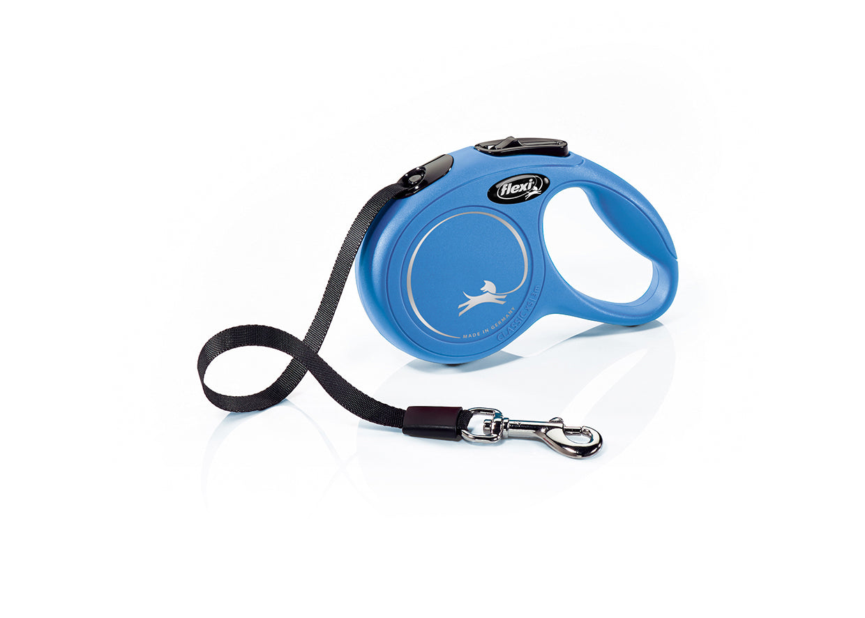 Guinzaglio per cani avvolgibile Flexi New Classic XS 3m fettuccia - petsandthecity-9478guinzagli