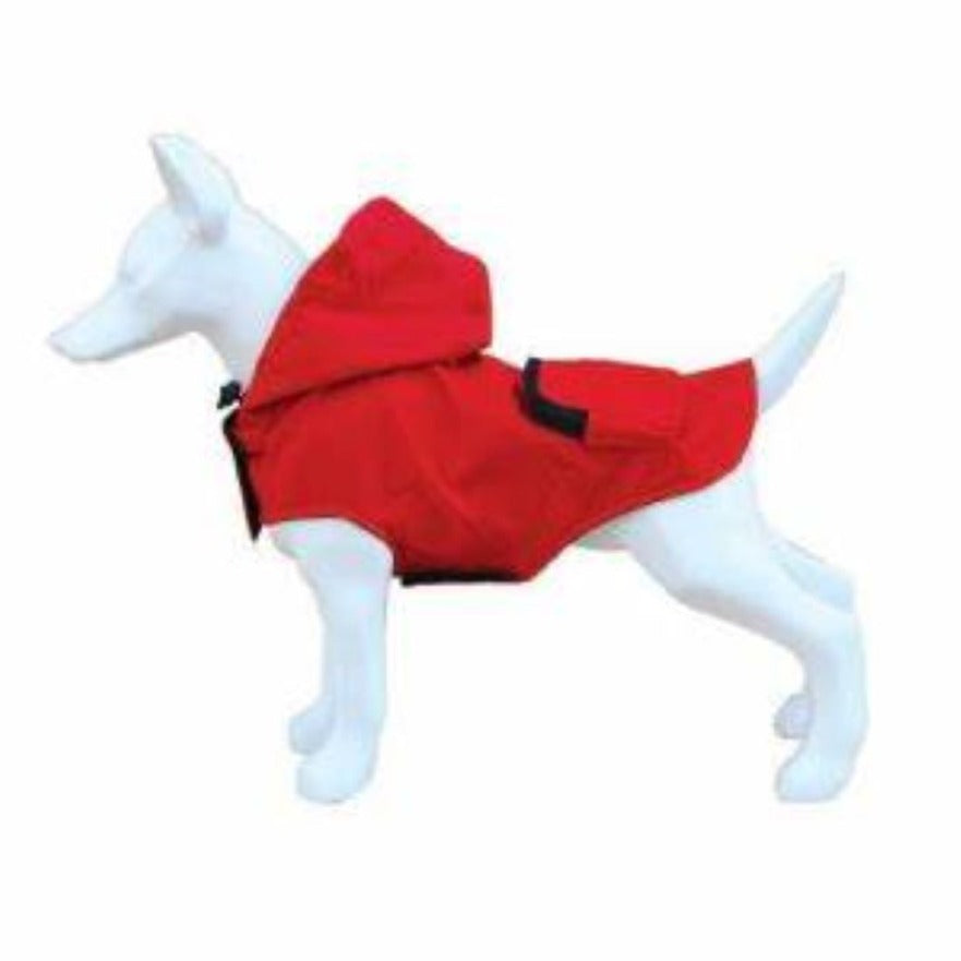 Impermeabile per cani in nylon tascabile Pocket Record - petsandthecity-9478impermeabile