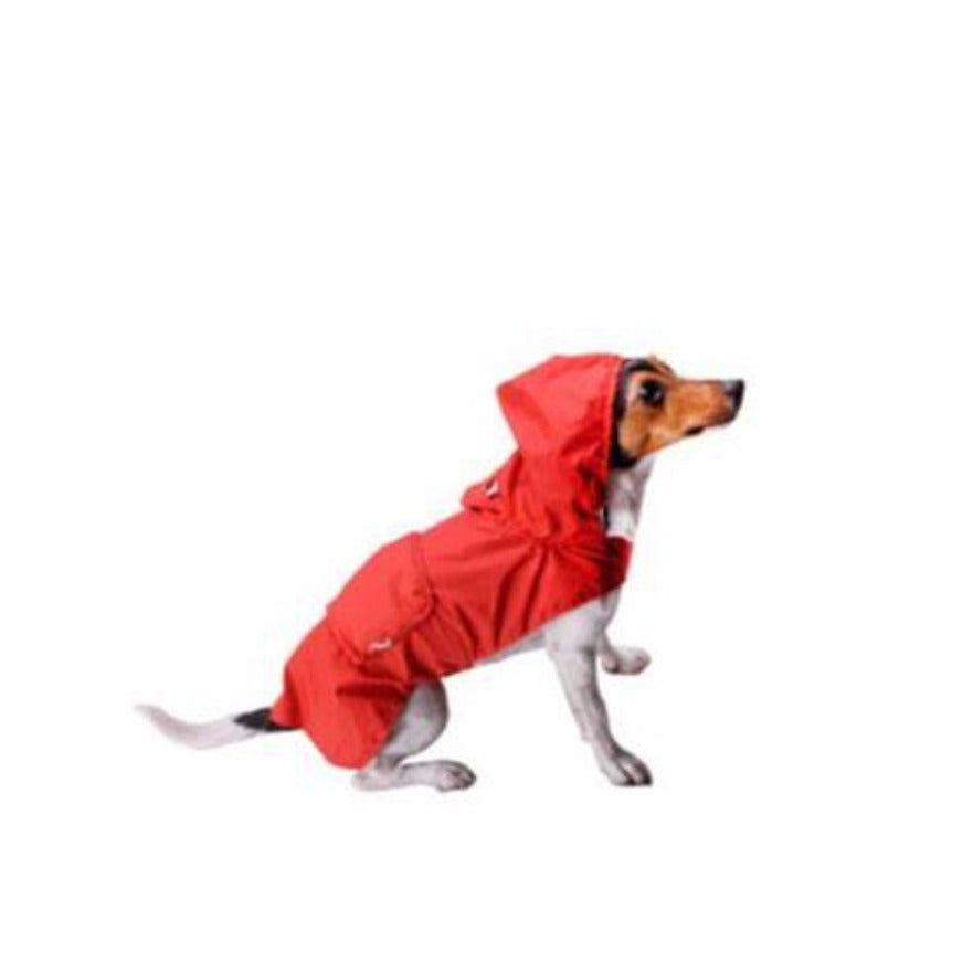 Impermeabile per cani in nylon tascabile Pocket Record - petsandthecity-9478impermeabile