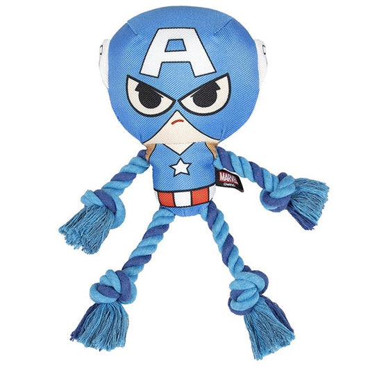 Rope Dog Toy Captain America - petsandthecity-9478gioco