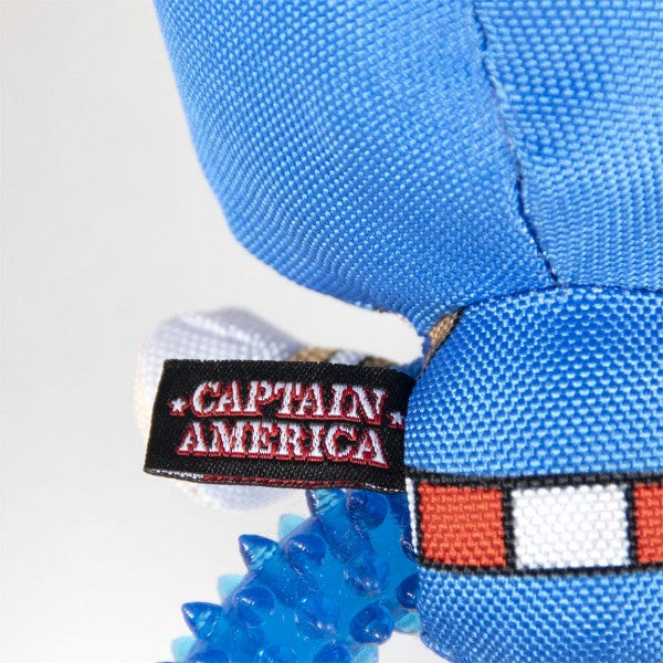 Spiny ring dental Dog Toy Avengers Captain America - petsandthecity-9478gioco