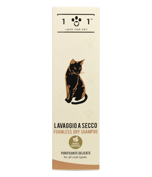 Lavaggio a secco per gatti Linea 101