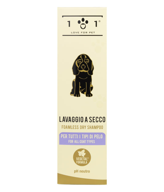 Lavaggio a secco per cani Linea 101