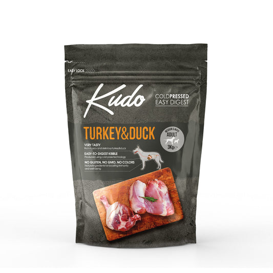 Kudo Medium & Maxi Adult Turkey & Duck