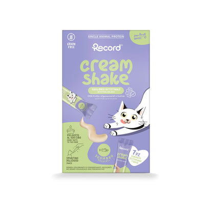 Cream Shake snack per gatti e gattini Record