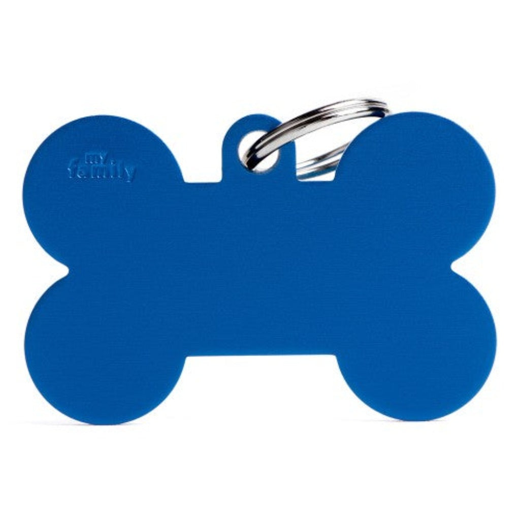 Medaglietta per cani Basic Osso XL in alluminio - petsandthecity-9478medagliette