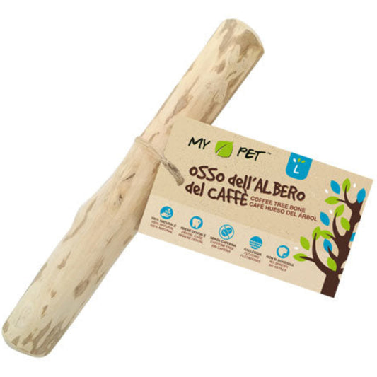 Osso dell'albero del caffè da masticare per cani