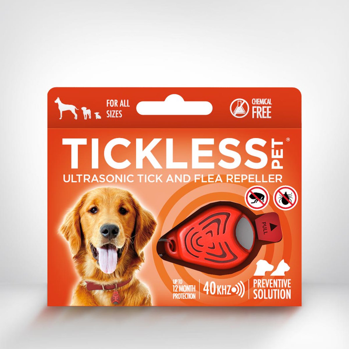 TICKLESS antiparassitario ad ultrasuoni per cani e gatti