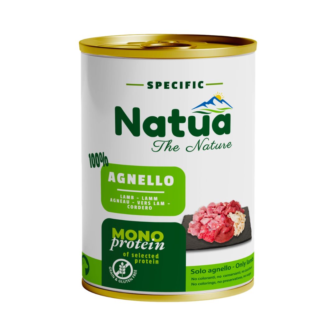 Umido monoproteico completo per cani Natua Dog Specific