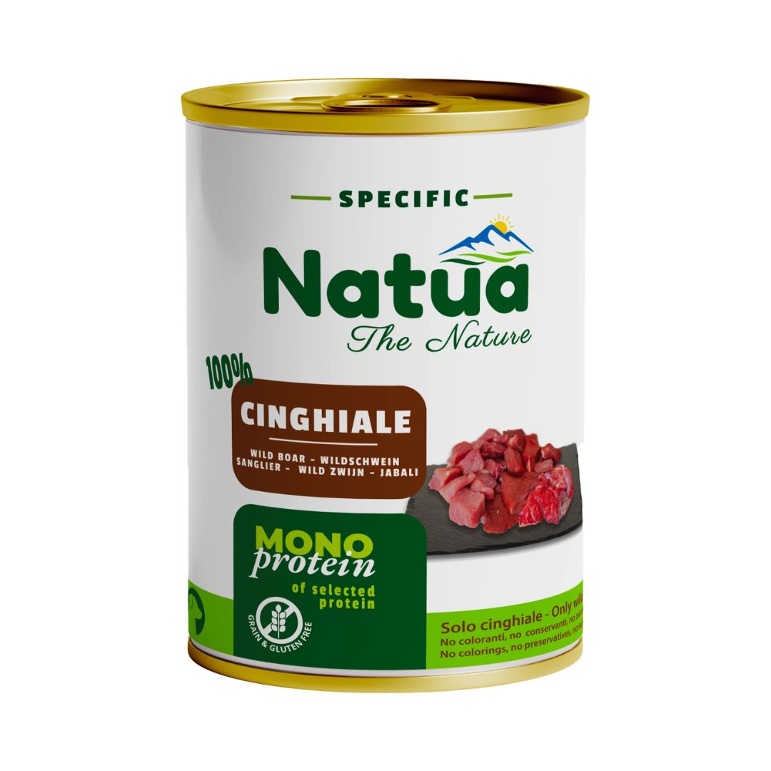 Umido monoproteico completo per cani Natua Dog Specific