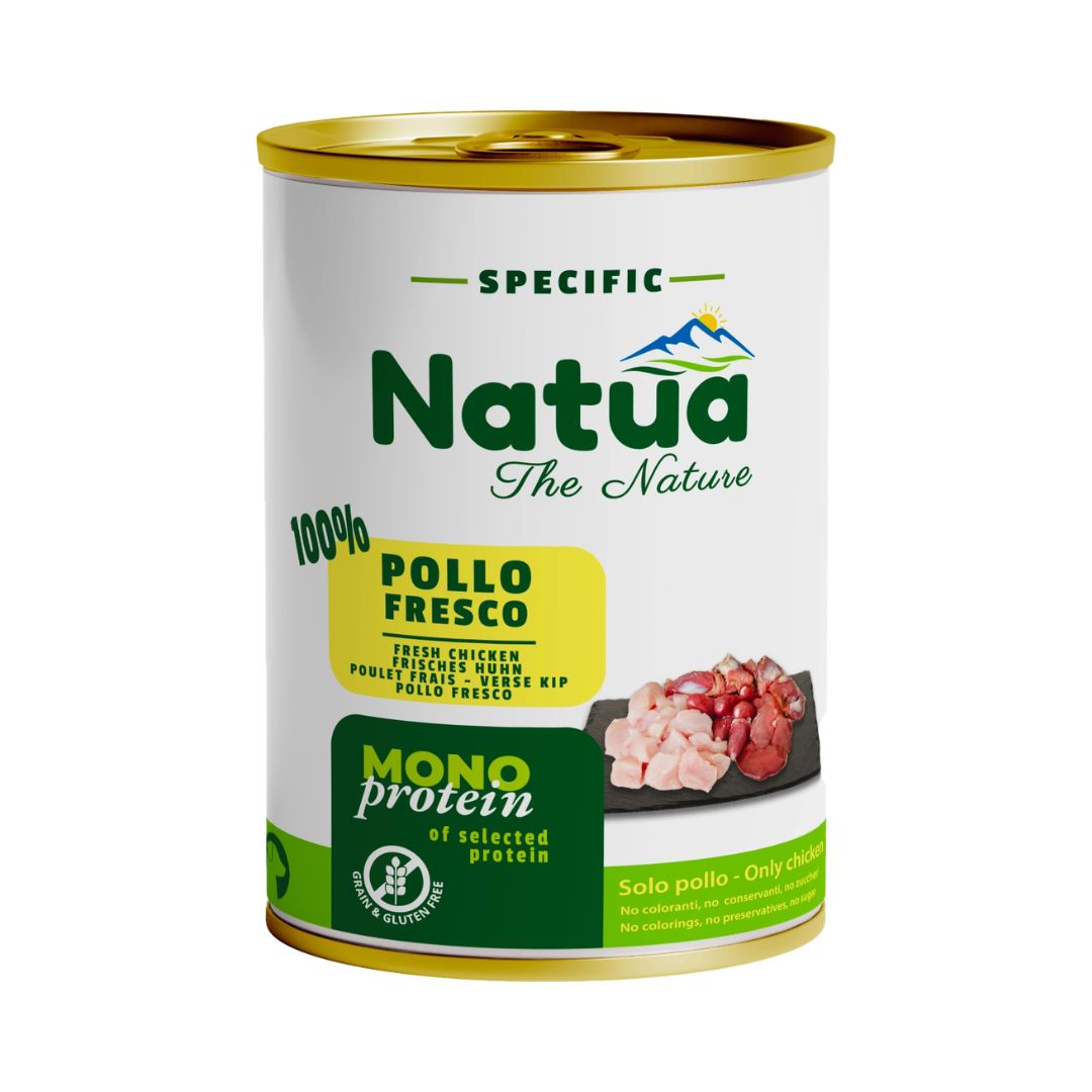 Umido monoproteico completo per cani Natua Dog Specific