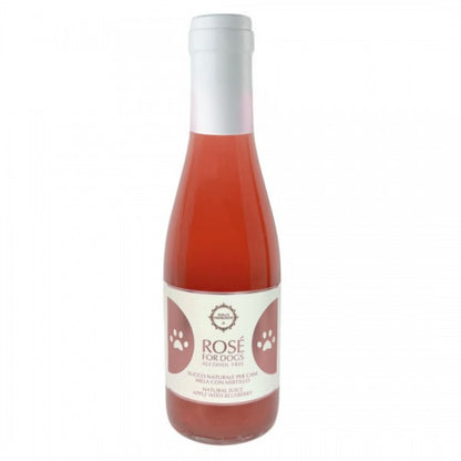 Aperitivo rosè per cani senza alcool Dolcimpronte