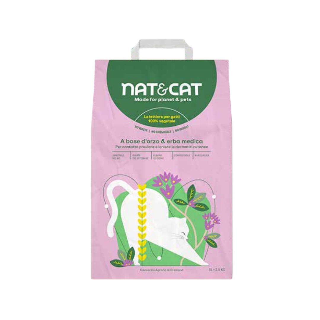 Lettiera Vegetale per gatti Nat & Cat