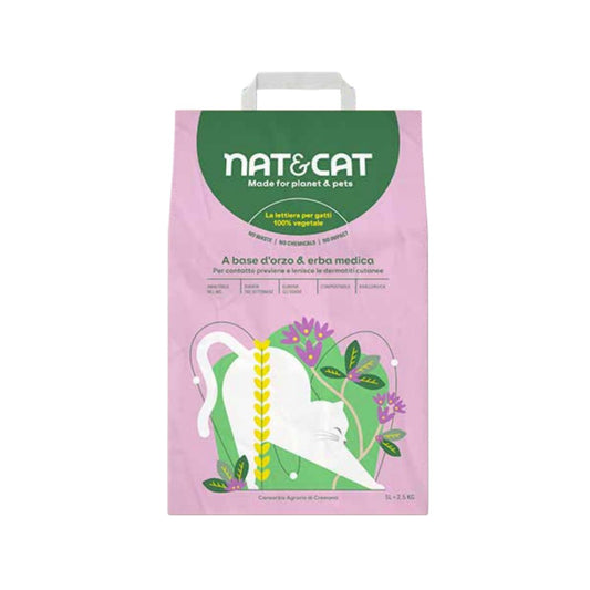 Lettiera Vegetale per gatti Nat & Cat