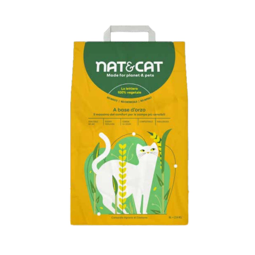Lettiera Vegetale per gatti Nat & Cat