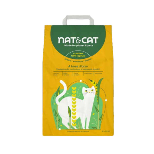 Lettiera Vegetale per gatti Nat & Cat