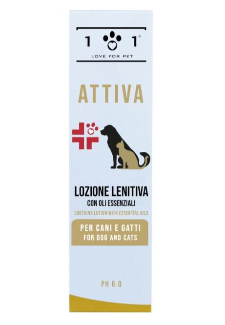 Lozione Lenitiva Antiprurito per Cani e Gatti Linea Attiva 101