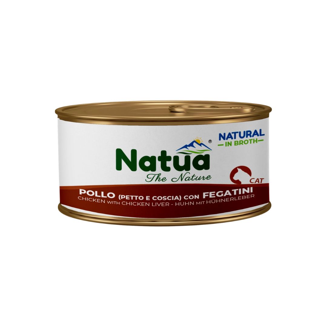 Natua Cat Broth - base pollo