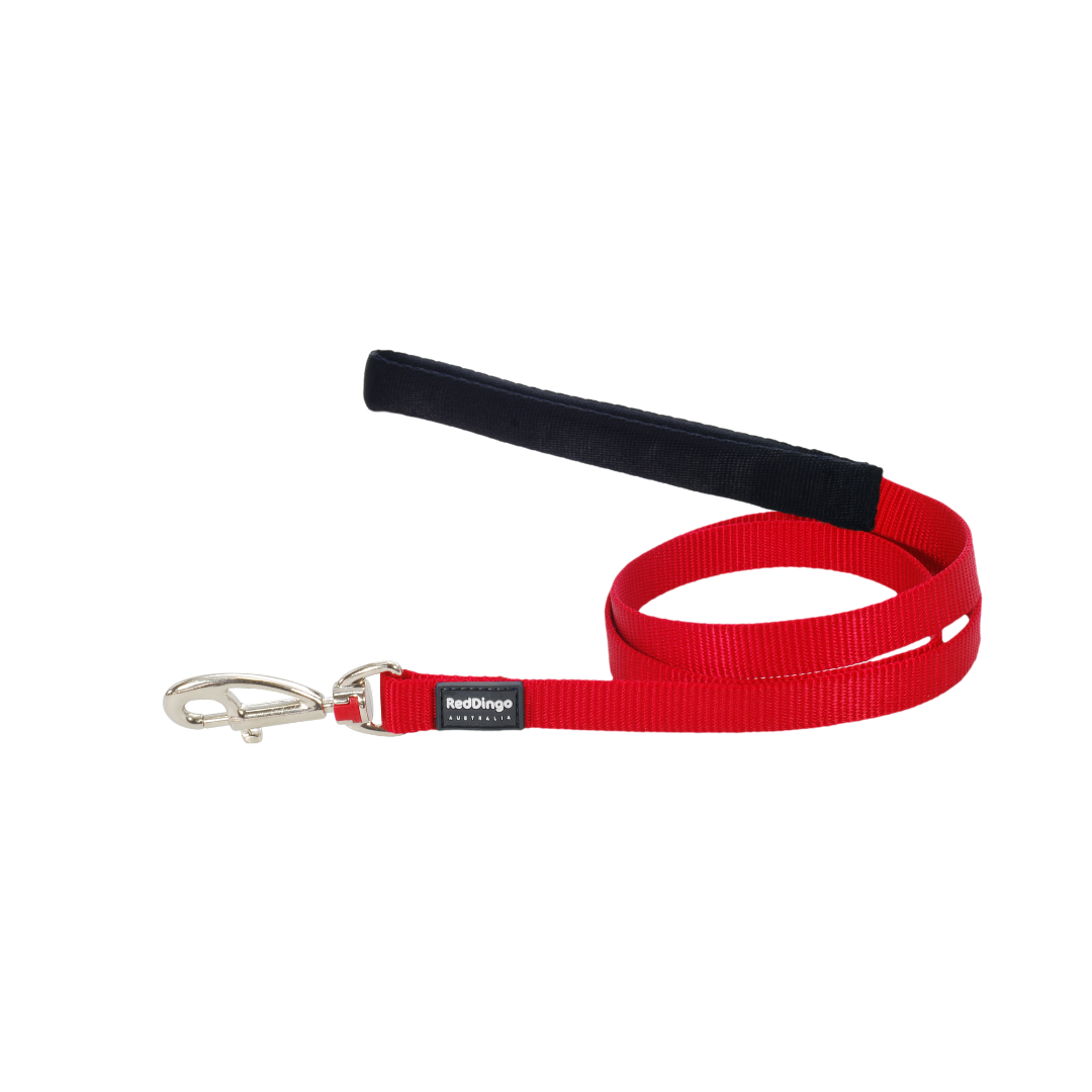 Guinzaglio per cani Classic Red-dingo