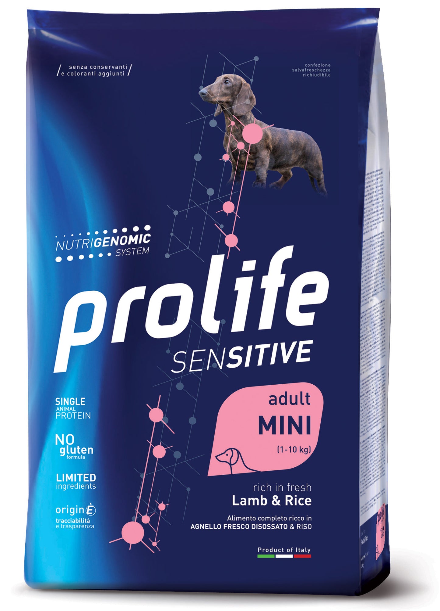 Cibo secco per cani SENSITIVE Adult Mini Sensitive Lamb & Rice